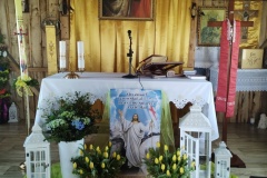 Dekoracja Wielkanocna w kościele w Starzycach